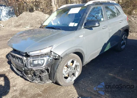 2025 Hyundai Venue Limited from USA, damaged, VIN KMHRC8A38SU392352